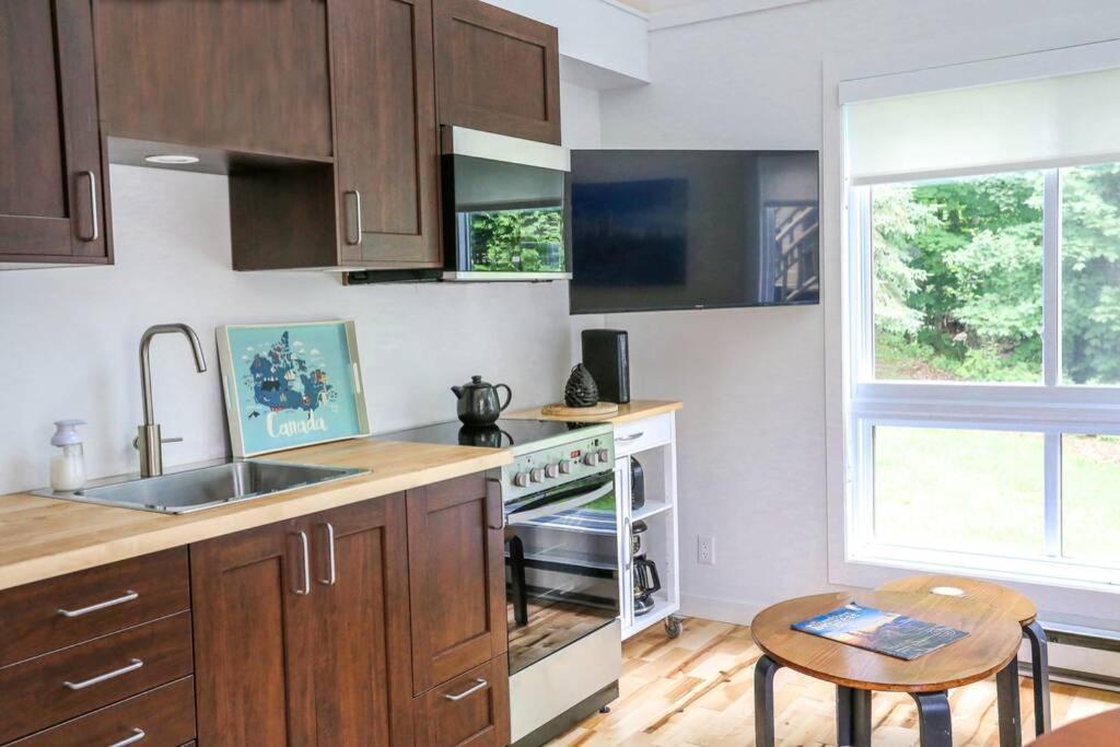 Апартаменты The Mountainside By Escapades Tremblant Мон-Трамблан Экстерьер фото